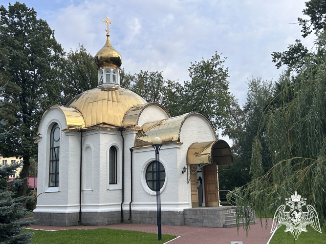 23 августа 2024 года в госпитальном храме Св. Преподобного Сергия Радонежского проведён молебен