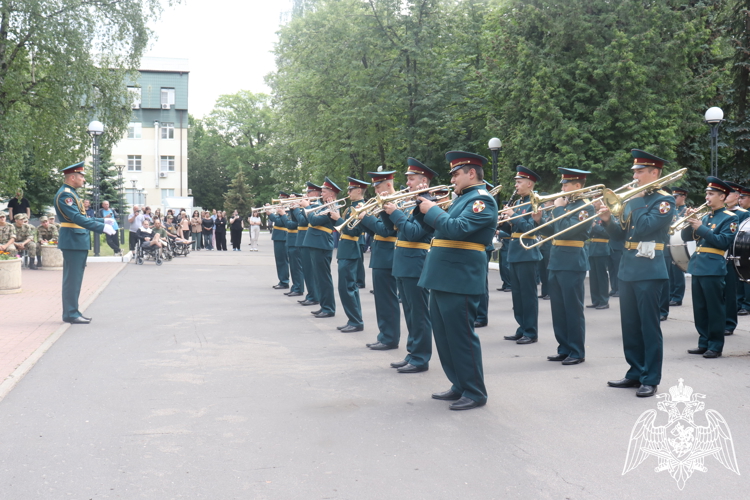 12 июня в госпитале прошёл концерт, посвящённый Дню России.