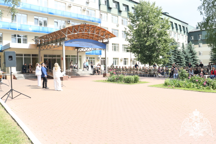 12 июня в госпитале прошёл концерт, посвящённый Дню России.