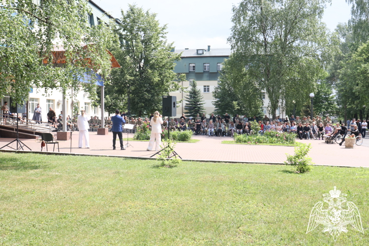 12 июня в госпитале прошёл концерт, посвящённый Дню России.